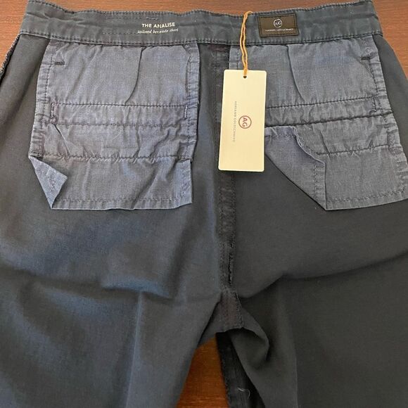 Adriano Goldschmied tailored cotton Bermuda shorts size 25 NWT - Picture 7 of 9